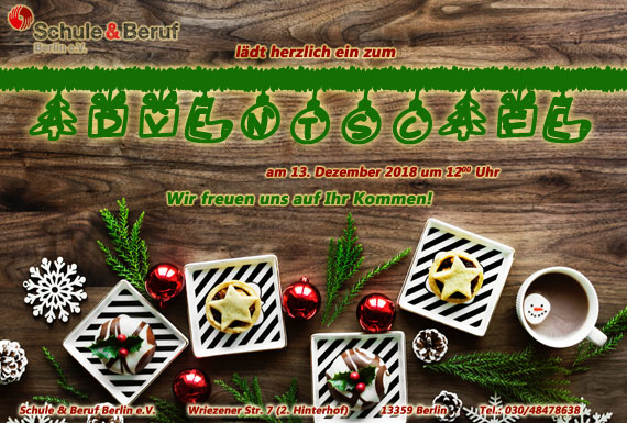 Einladung Adventscaf&eacute;