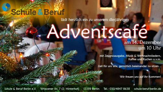 Einladung als pdf-Datei zum Download Einladung Adventscafé